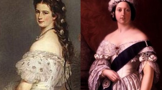 El lado femenino de la historia : Duelo en las alturas, Sissí y la reina Victoria