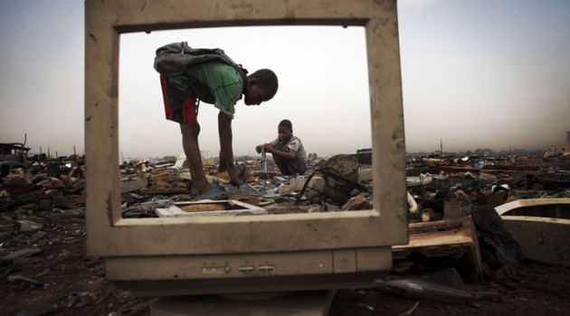 El comercio de la basura 2.0 en Ghana y sus consecuencias