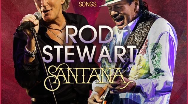 Rod Stewart y Carlos Santana: “La voz, la guitarra, las canciones”