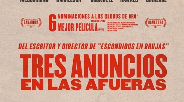 «Tres anuncios en las afueras»: contra el olvido.