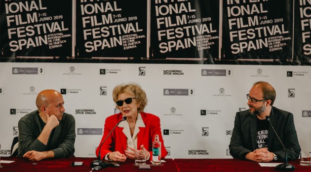 Marisa Paredes recibe el Premio Luis Buñuel 2019 en el Festival de Cine de Huesca