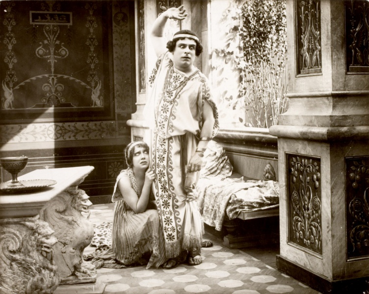 Fotograma de la película Los últimos días de Pompeya (1913). 