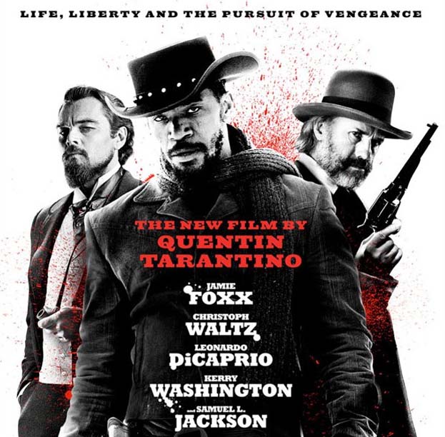Cartel de la película Django desencadenado. 