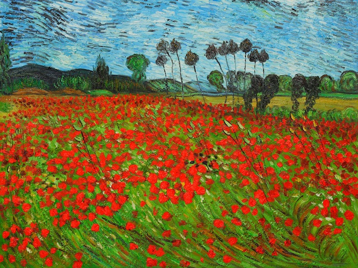 Field of Poppies by Vincent Van Gogh
