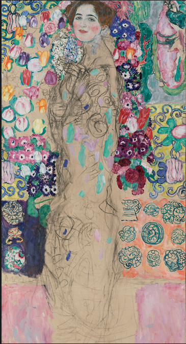 Retrato postumo de Ria Munk III (1917-18), Gustav Klimt. Coleccion Lewis.