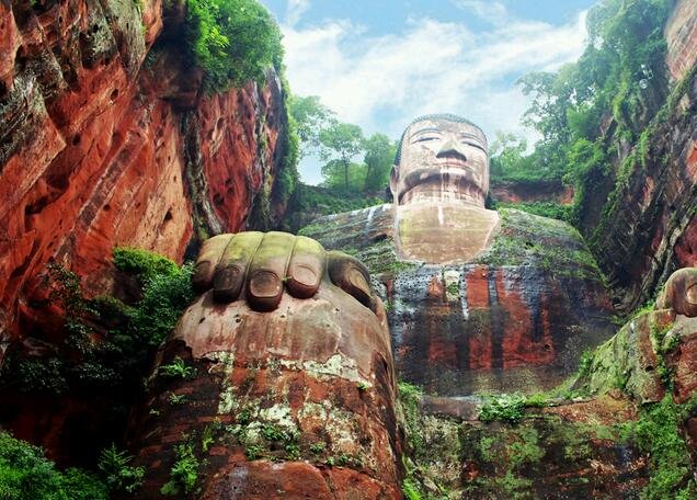 Buda gigante, Leshan, China