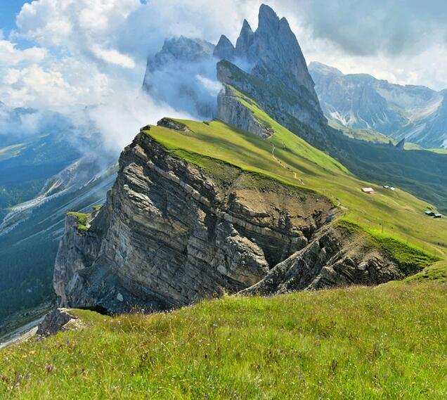 Montañas de Odle, Italia